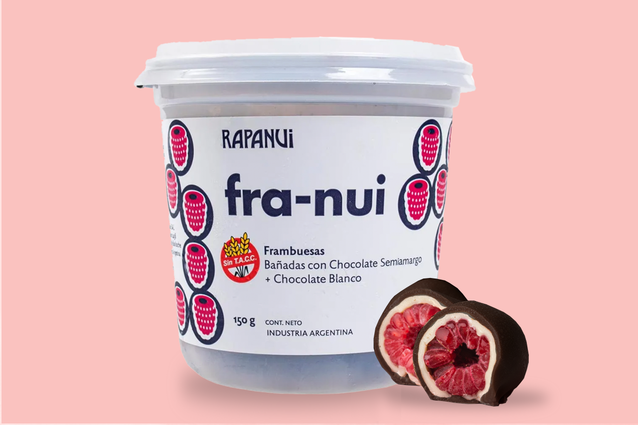 imagen de Franui Chocolate Amargo & Blanco 150gr